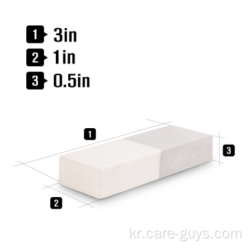 고무 브러시로 개인 라벨 신발 청소